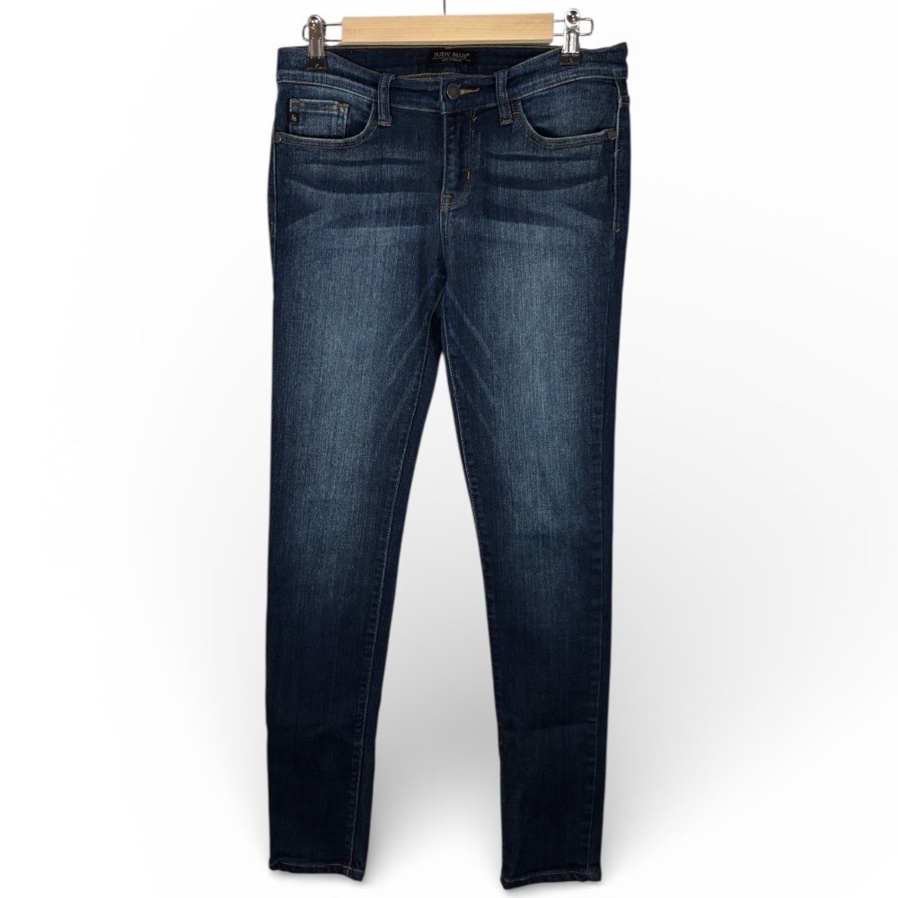 Judy Blue JB8260DK Womens Dark Wash Skinny Jeans Size 5/27 Stretch Denim
